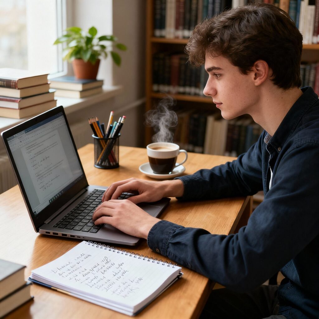 A university student